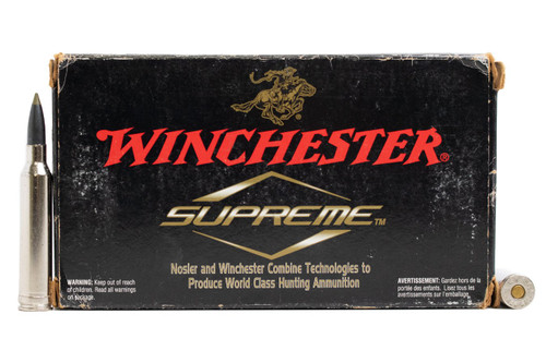 Winchester Supreme Ammunition - 7 MM Remington Magnum - 150 Grain E-TIP - 20 Rounds Winchester Supreme Ammunition - 7 MM Remington Magnum - 150 Grain E-TIP - 20 Rounds