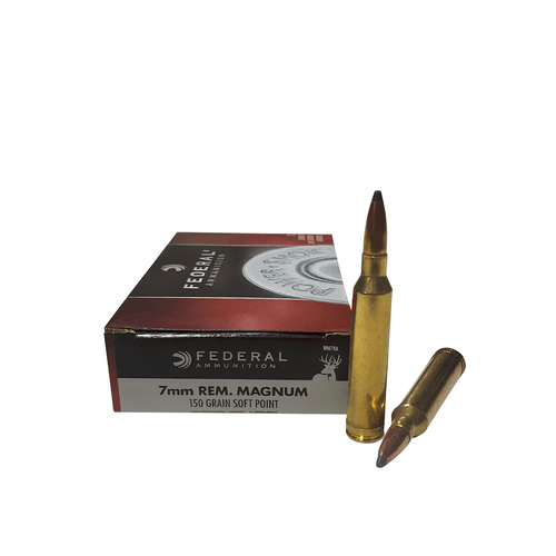 Federal | 7mm Remington Magnum 150gr SP | 20 Rounds