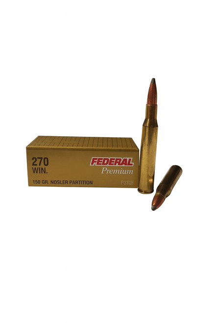 Federal | 270 Winchester 150gr Nosler Partition | 20 Rounds