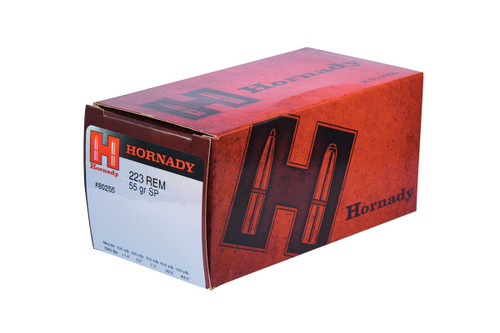 Hornady 223 Remington 55 Grain Soft Point -50 Rounds- Brass Cased Hornady 223 Remington 55 Grain Soft Point -50 Rounds- Brass Cased