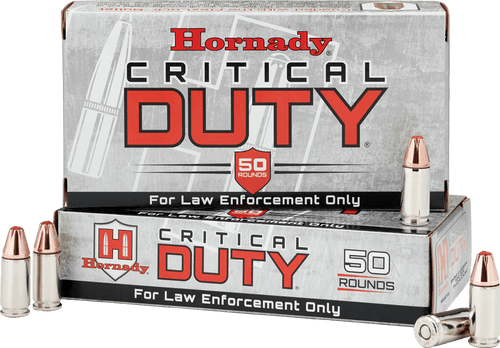 Hornady | 9mm Luger +P 124gr | 50 Rounds
