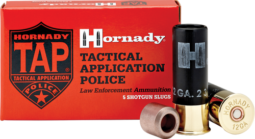 Hornady 12 Gauge Frangible 3/4 Oz Slug TAP Entry LE - 5 Rounds - BOX Hornady 12 Gauge Frangible 3/4 Oz Slug TAP Entry LE - 5 Rounds - BOX