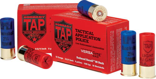 Hornady 12 Gauge TAP Light Magnum 00 Buck LE - 10 Rounds - BOX Hornady 12 Gauge TAP Light Magnum 00 Buck LE - 10 Rounds - BOX