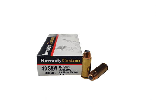 Hornady | 40 S&W 155gr HP | 20 Rounds