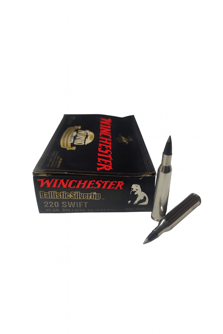 Winchester Ammunition - 220 Swift - 40 Grain Ballistic Silver Tip - 20 Rounds