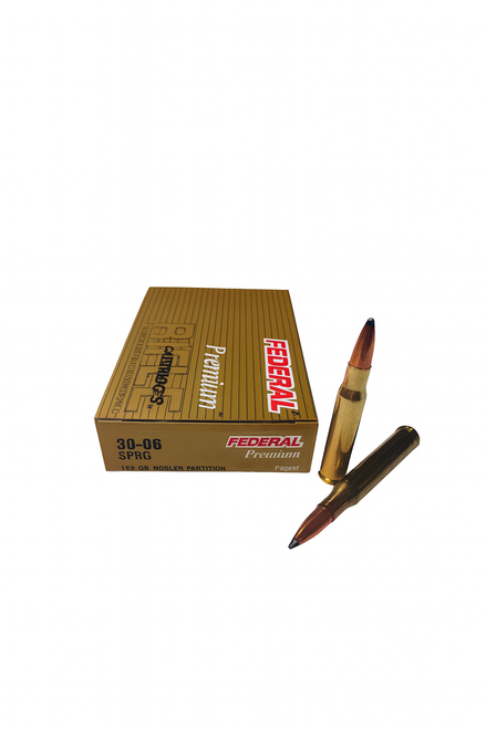 Federal Premium Ammunition - 30-06 Springfield - 180 Grain Nosler Partition - 20 Rounds