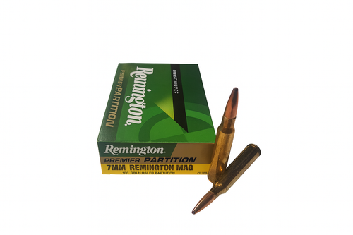 Remington Premier Ammunition - 7 MM Remington Magnum - 160 Grain Nosler Partition - 20 Round Remington Premier Ammunition - 7 MM Remington Magnum - 160 Grain Nosler Partition - 20 Round