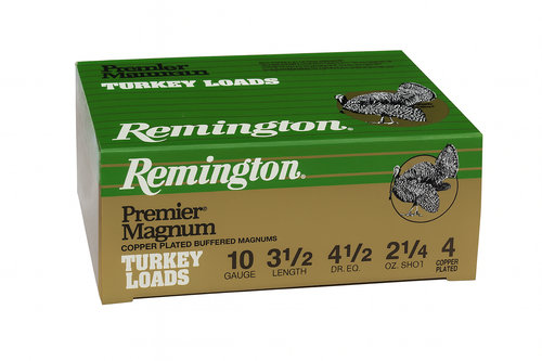Remington Express Ammunition - 10 Gauge - 3 1/2" - 4 1/2 Dram Eq. - 2 1/4 Oz - 4 Shot - 10 Rounds Remington Express Ammunition - 10 Gauge - 3 1/2" - 4 1/2 Dram Eq. - 2 1/4 Oz - 4 Shot - 10 Rounds
