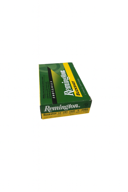 Remington Ammunition - 12 Gauge - 2 3/4"  - 00 Buck - 5 Rounds