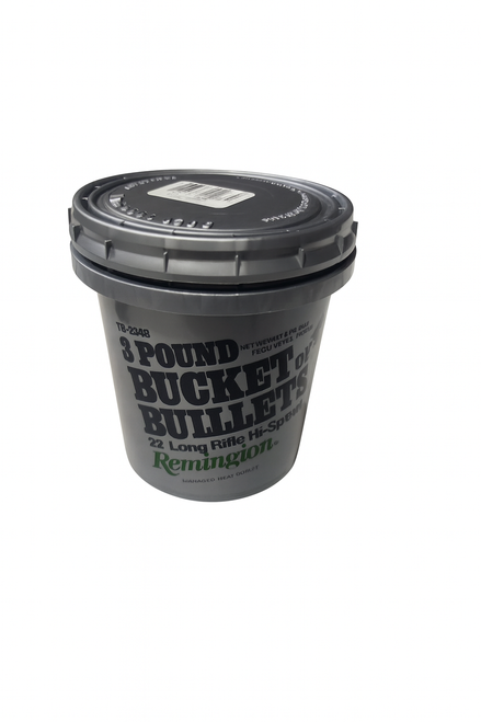 Remington Ammunition - 22 Long Rifle - 40 Grain Lead Round Nose - 425 Rounds - Brass Case