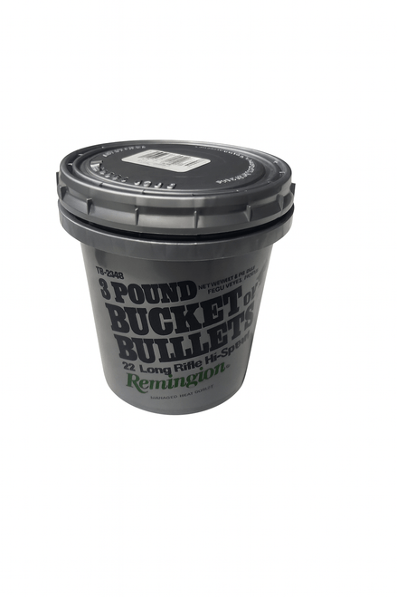 Remington Ammunition - 22 Long Rifle - 40 Grain Lead Round Nose - 425 Rounds - Brass Case