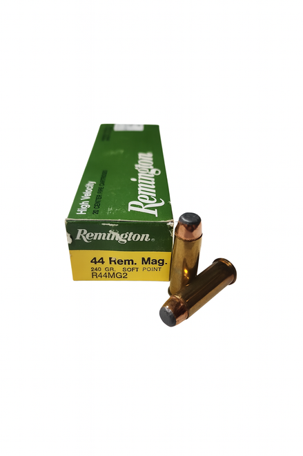 Remington Ammunition - 44 Remington Magnum - 240 Grain Soft Point - 20 Rounds