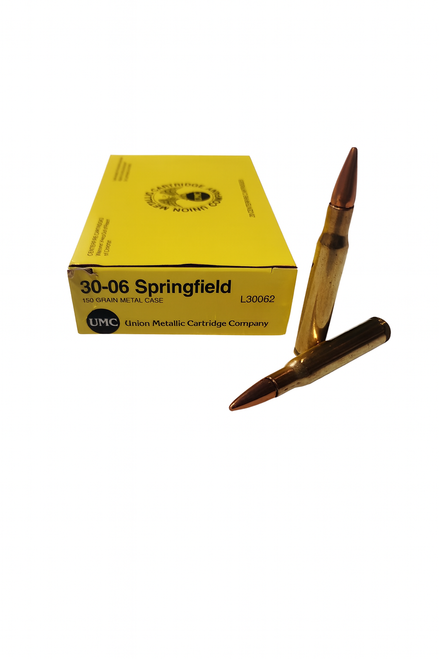 UMC Ammunition - 30-06 Springfield - 150 Grain Full Metal Jacket - 20 Rounds