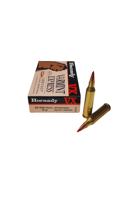 Hornady Varmint Express Ammunition - 22-250 Remington - 55 Grain Varmint Express - 20 Rounds - Brass Case Hornady Varmint Express Ammunition - 22-250 Remington - 55 Grain Varmint Express - 20 Rounds - Brass Case