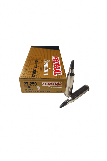 Federal Premium | 22-250 Remington 55gr | 20 Rounds