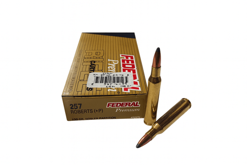 Federal | 257 Roberts 120gr Nosler Partition | 20 Rounds