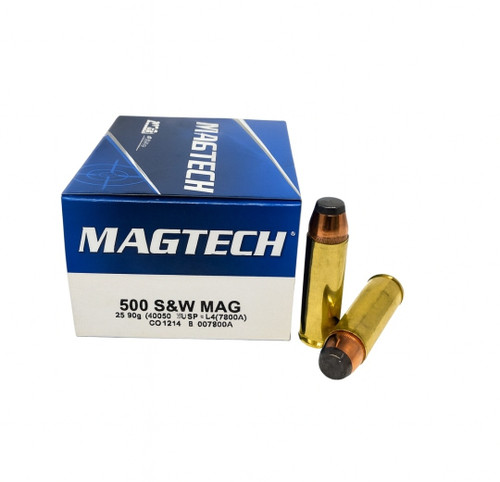 Magtech | 500 S&W Magnum 400gr JSP | 20 Rounds