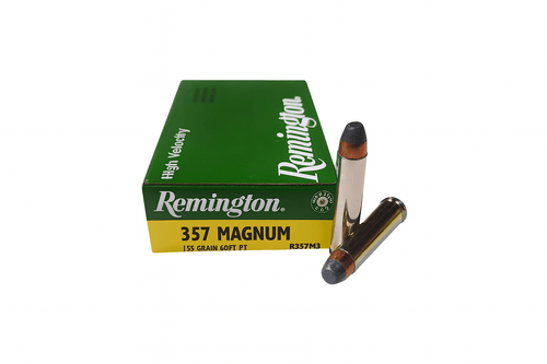Remington Ammunition - 357 Magnum - 158 Grain Soft Point - 50 Rounds