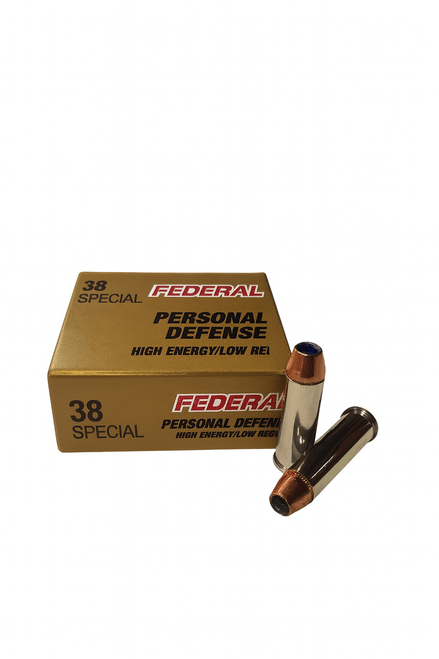 Federal Premium Ammunition - 38 Special - 110 Grain Hydra Shok Jacketed Hollow Point - 20 Rounds
