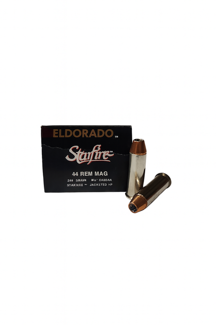 PMC Starfire Ammunition - 44 Remington Magnum - 240 Grain Starfire Hollow Point - 20 Rounds PMC Starfire Ammunition - 44 Remington Magnum - 240 Grain Starfire Hollow Point - 20 Rounds