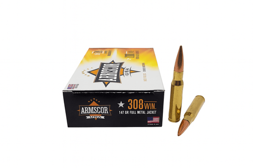 Armscor | 308 Winchester 147gr FMJ | 20 Rounds