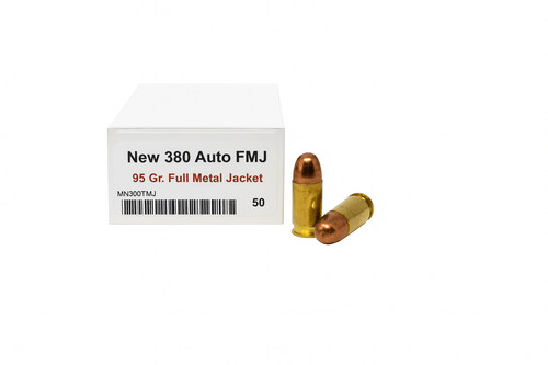 Miwall | 380 Auto 95gr FMJ | 50 Rounds