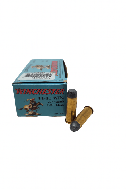 Winchester Cowboy Action Ammunition - 44-40 Winchester - 225 Grain Cast Lead - 50 Rounds