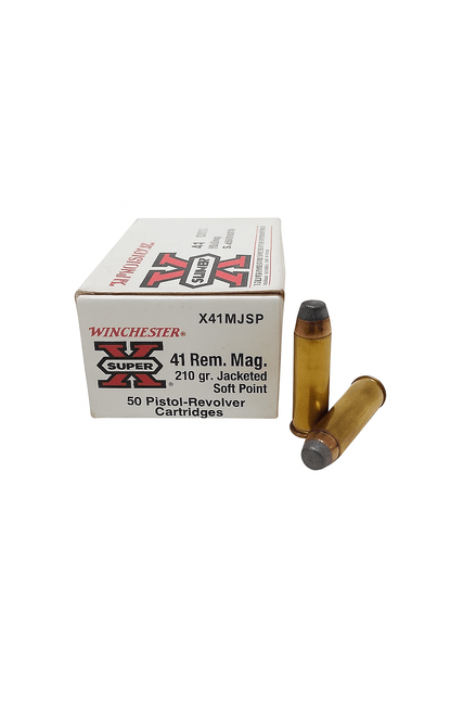 Winchester | 41 Rem Magnum 210gr JSP | 50 Rounds