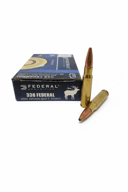 Federal | 338 Federal 200gr SP | 20 Rounds