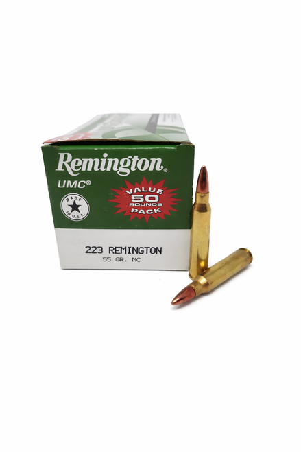 Remington UMC Ammunition - 223 Remington - 55 Grain Full Metal Jacket - 50 Rounds