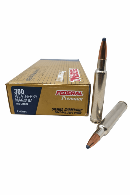 Federal | 300 Weatherby Mag 180 Grain Nosler Partition | 20 Rounds