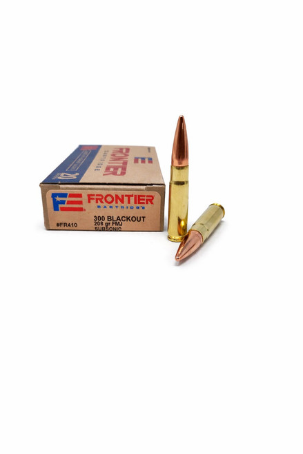 Frontier | 300 Blackout  208 Grain Full Metal Jacket | 200 Rounds