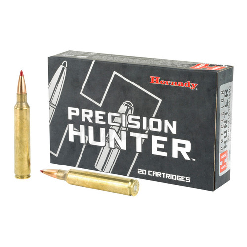 Hornady Precision Hunter Ammunition - 300 Remington Ultra Mag - 220 Grain ELD-X - 20 Rounds