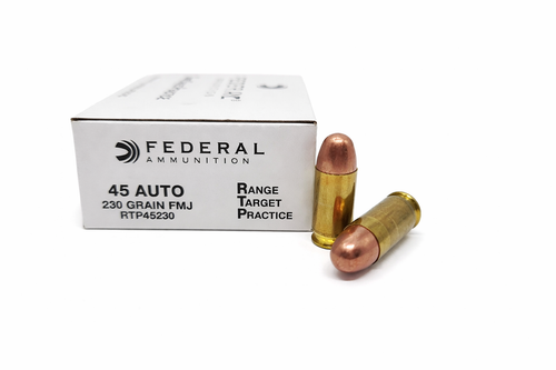 Federal Ammunition - 45 Auto - 230 Grain Full Metal Jacket - 50 Rounds