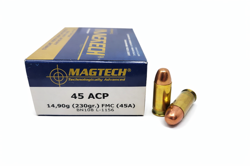 Magtech | 45 ACP 230gr FMJ | 50 Rounds