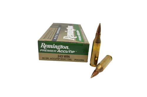 Remington | 243 Winchester 95gr Accutip Boat Tail | 20 Rounds