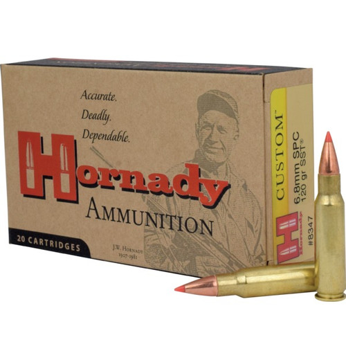 Hornady | 6.8 MM SPC 120 Grain SST | 20 Rounds