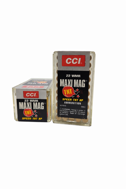 CCI | 22 Winchester Magnum 30gr JHP | 50 Rounds