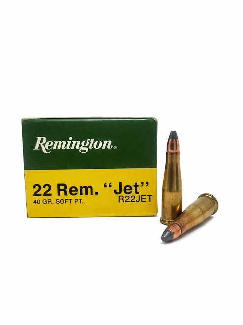 Remington | 22 Jet 40 grain Soft Point | 50 Rounds