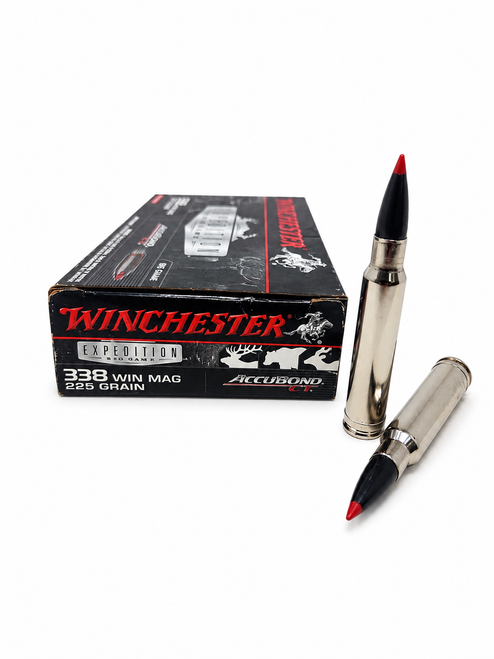 Winchester | 338 Win Mag 225gr AccuBond CT | 20 Rounds