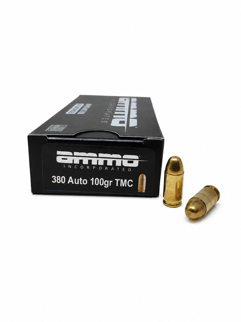 Ammo Inc. | 380 Auto 100 Grain TMC | 50 Rounds