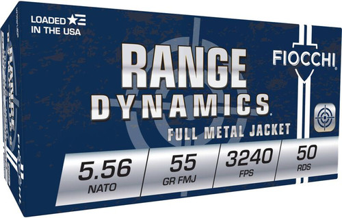 Fiocchi | 5.45x45 55 Grain FMJ Boat Tail | 50 Rounds