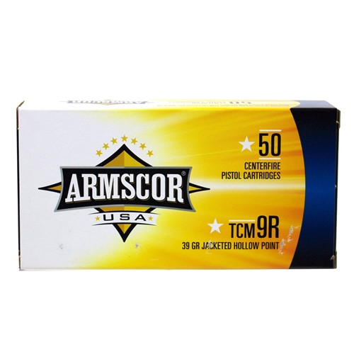 Armscor Ammunition - 22 TCM9R - 39 Grain Jacketed Hollow Point - 250 Rounds W/ Free Ammo Can