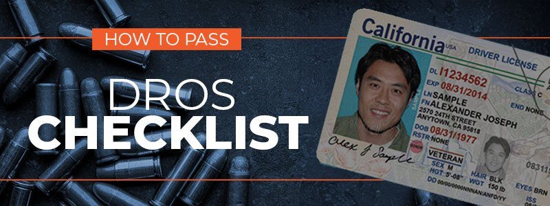 Ammo Registration Checklist