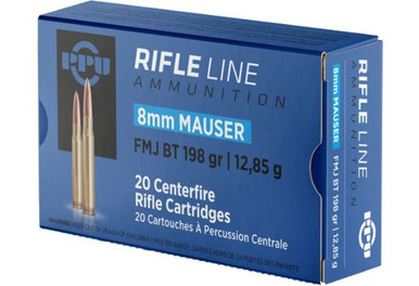Prvi | 8mm Mauser 198gr FMJ | 20 Rounds | Miwall Wholesale Ammunition