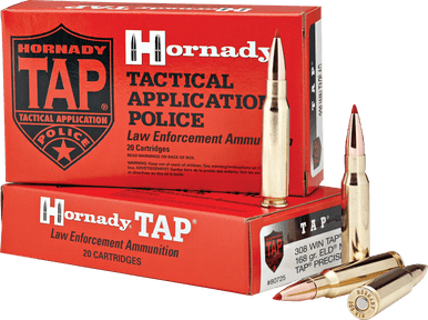 Hornady | 308 Win 168gr ELD Match TAP Precision LE | 200 Rounds