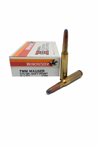 ハウレット Winchester | 7x57 Mauser 175gr Power Point | 20 Rounds | Miwall
