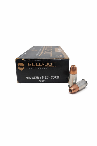 Speer Gold Dot | 9 MM Luger 124gr | 50 Rounds | Miwall Wholesale