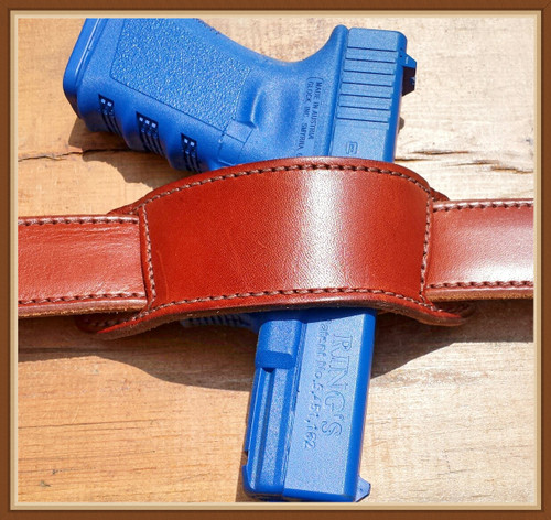 Medium Brown with Glock form gun