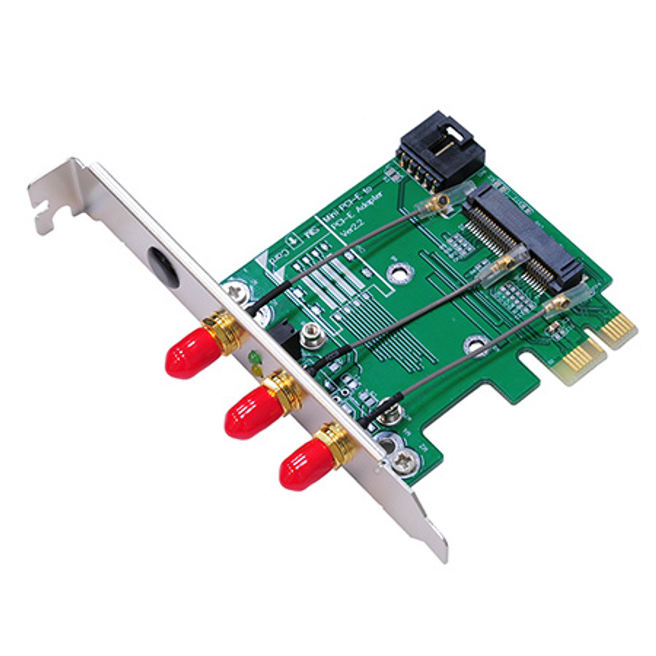 MP2W (Mini PCI-E / PCI-E adapter ver 2.2) - M-FACTORS Storage